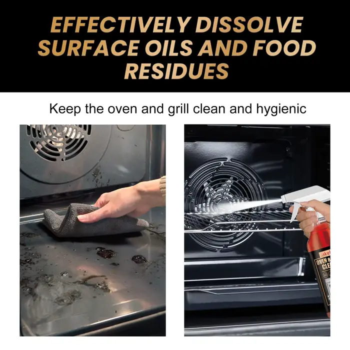 Nettoyeur de mousse pour four à poêle, nettoyage rapide des murs intérieurs, gril de saleté, taches d'huile, résidus alimentaires, odeur désaînée, graisse, nettoyeur de four de poêle