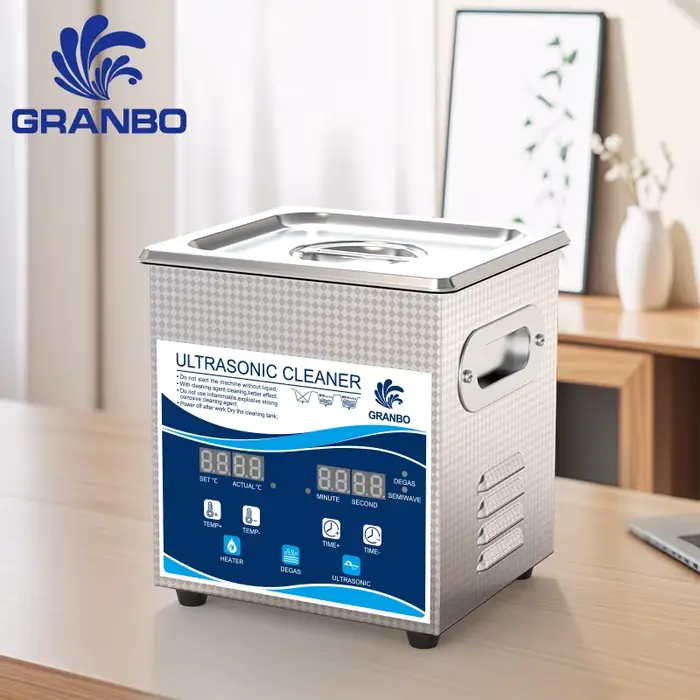Nettoyeur à ultrasons verre bijoux montre outils 1L 40KHz Machine de nettoyage