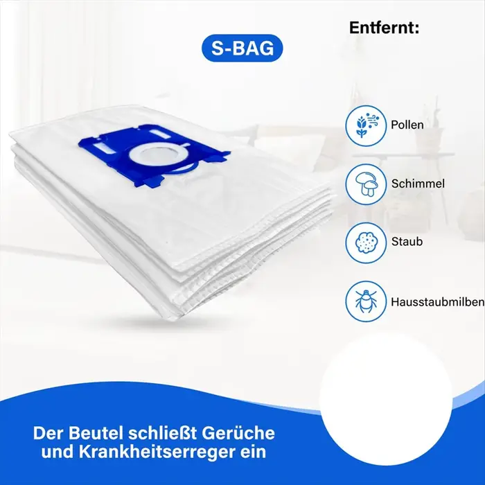 * AA60I Sacs d'aspirateur paquet de 20 pour aspirateur Philips AEG et Electrolux