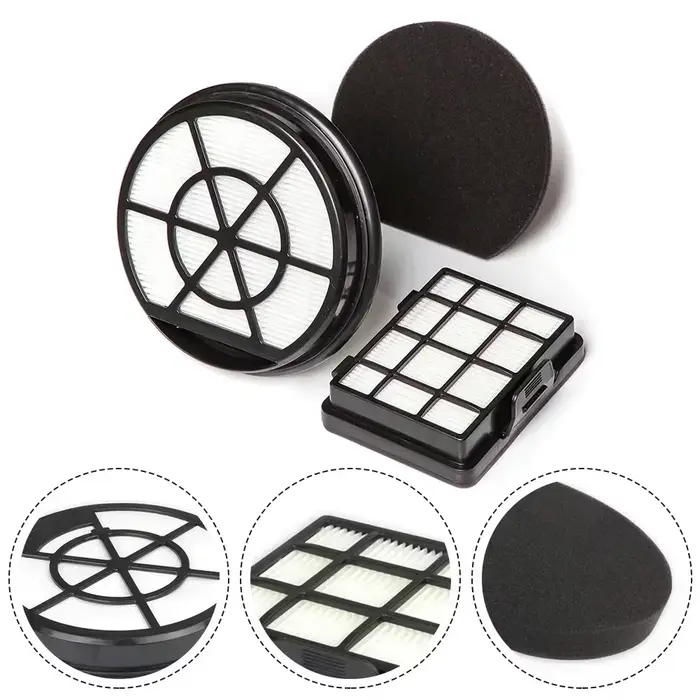 Jeu de filtres adaptés à Bosch série 2 BBZ152EF, pièces d'aspirateur, accessoires, outils de nettoya