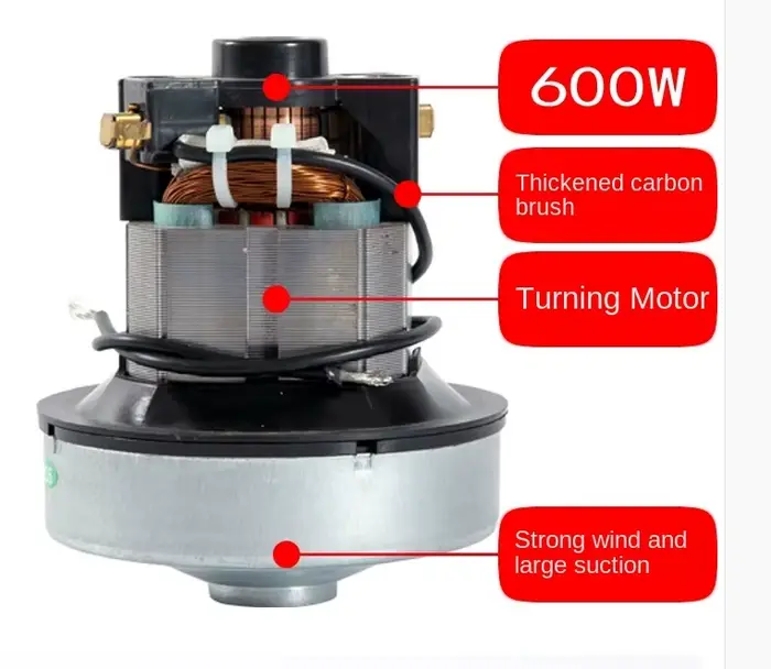 Accessoires pour aspirateur SC861 SC861A SA2801, moteur 400w 600W, sans condensateur, diamètre 86mm