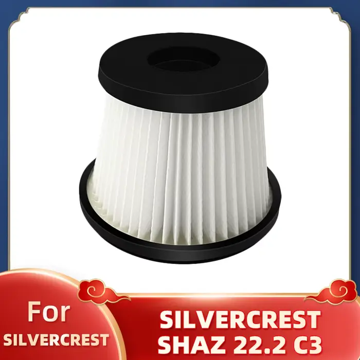 Compatible pour SILVERCREST SHAZ 22.2 C3 poignée aspirateur sans fil filtre Hepa pièces de rechange