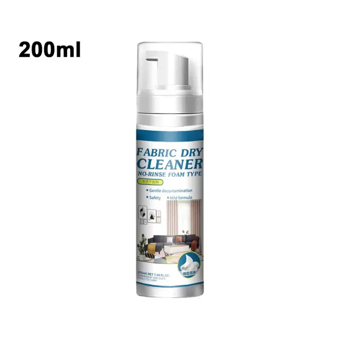 Nettoyant en profondeur multifonctionnel pour tapis, vaporisateur de rafraîchissement de tissu sans 