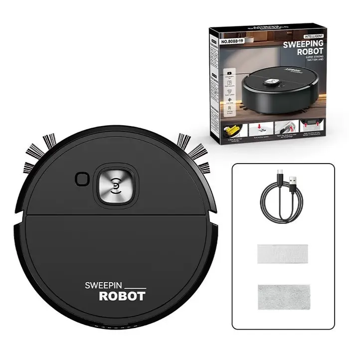 Mini aspirateur Robot 3 en 1, balayage Intelligent, balayage de la poussière domestique, nettoyage p