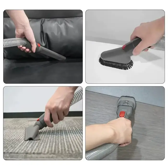 HOMEFISH Tuyau d'extension télescopique flexible pour aspirateur Dyson V7 V8 V10 V11 V15