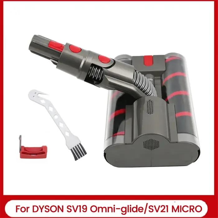 Tête de nettoyage à rouleau souple de remplacement pour aspirateur Dyson Omni-Glide SV19 / SV21-Micro