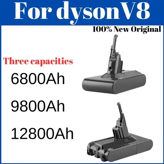 Aoae 21.6V pour Dyson V8 batterie absolu V8 Animal Li-ion SV10 aspirateur série batteries rechargeables