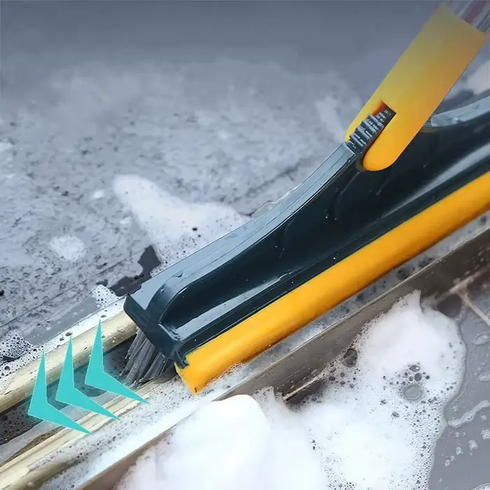 Brosse rotative 2 en 1 pour le nettoyage des crevettes de sol