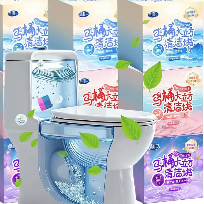 Mini Cube nettoyant pour cuvette de toilette