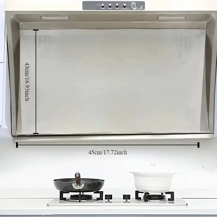 Lot de 12 filtres à huile jetables en papier non tissé pour hotte de cuisine
