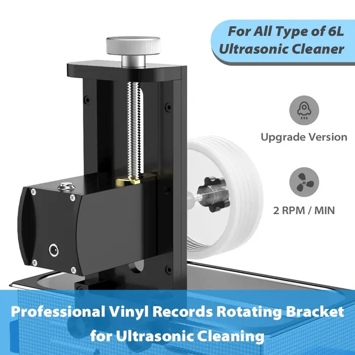 Nettoyeur ultrasonique pour disques vinyles
