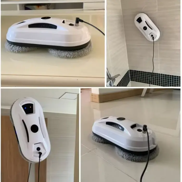 Robot de nettoyage de vitres intelligent pour la maison avec télécommande
