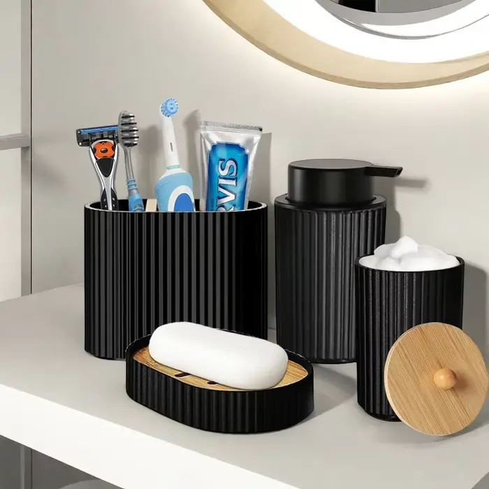 1 ensemble d'accessoires de salle de bain