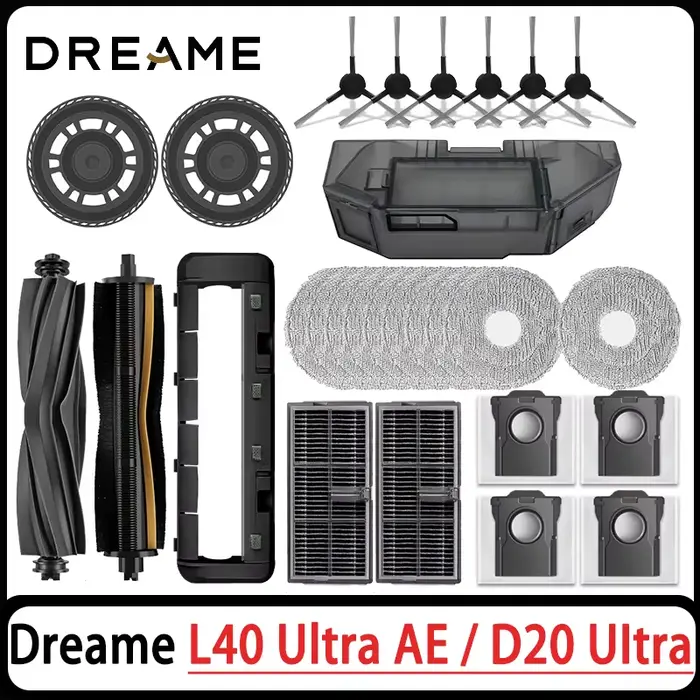Accessoires complets pour aspirateur Dreame L40s Ultra AE/L40s