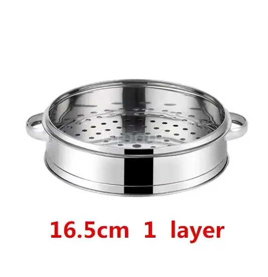 Cuiseur à vapeur en acier inoxydable, cuiseur à riz, grille de cuisson des aliments avec panier de v