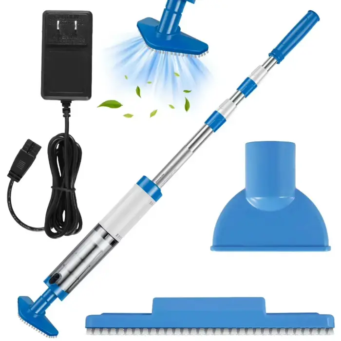 Aspirateur de piscine sans fil rechargeable 3 en 1, aspirateur de piscine portatif adapté aux spas, 