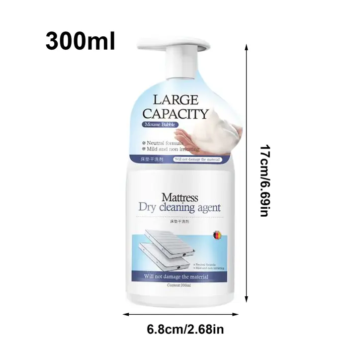 Dissolvant de taches de matelas