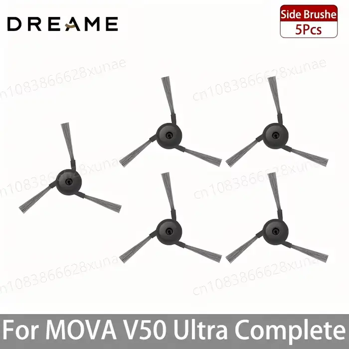 Accessoires de remplacement pour robot aspirateur MOVA V50 Ultra : brosse principale, brosse latéral