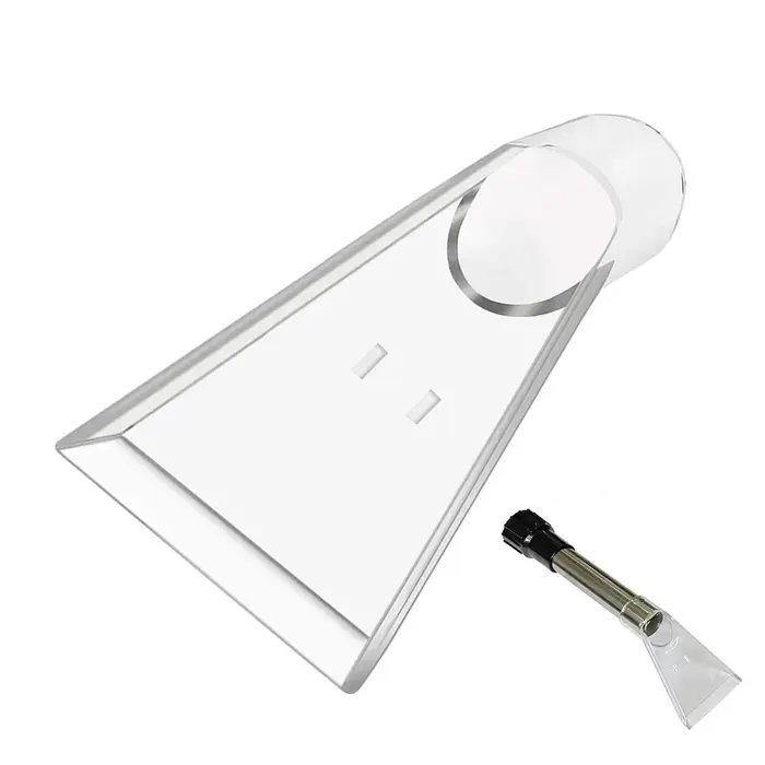 Buse d'aspirateur 38mm, tête de brosse pivotante, buse transparente 14cm x 9.2cm, sèche- tapis, acce