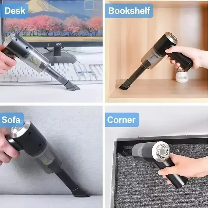 Xiaomi aspirateur de voiture 2900000 PA puissant 4 en 1 Machine propre sans fil soufflage aspiration Portable