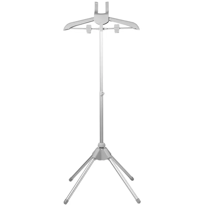 Support de vapeur télescopique pour vêtements, support de vapeur réglable en hauteur, cintre pliable