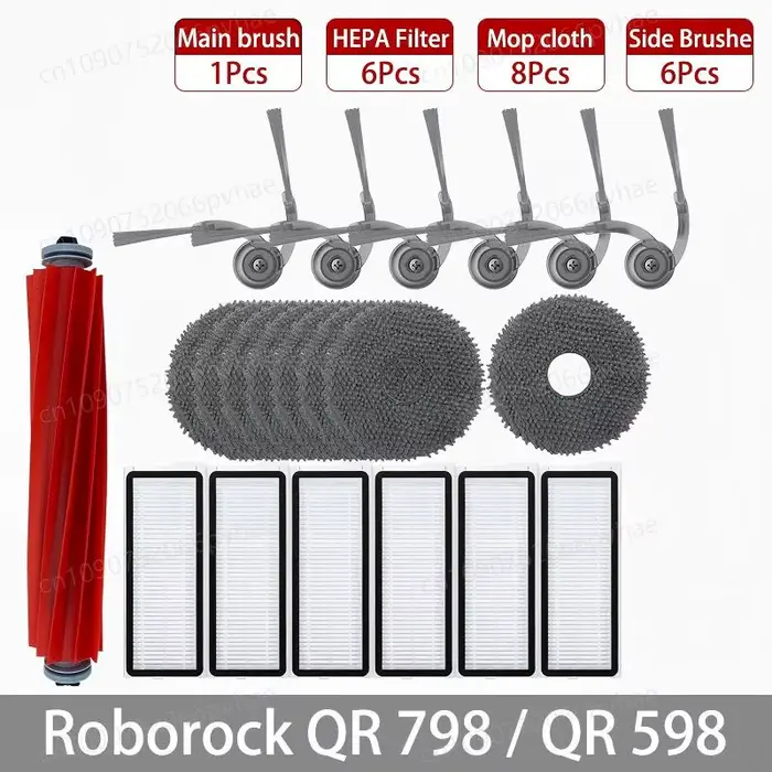 Accessoires pour aspirateur robot Roborock QR 798 / QR 598 : brosse principale