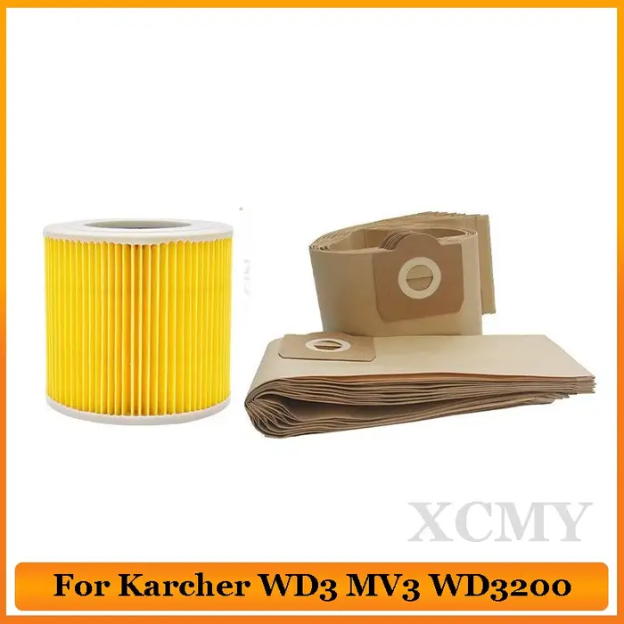 Pièces de rechange pour aspirateur Karcher MV3 WD3 WD3200 WD3300 A2204 A2656