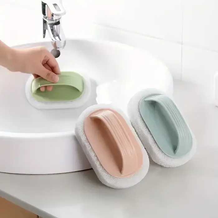 Brosse de nettoyage polyvalente pour salle de bains