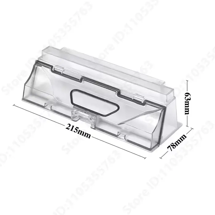 Accessoires pour aspirateur Roborock S5 MAX S50 MAX S55 MAX S6 MAXV : filtre HEPA, brosse latérale principale, réservoir d'eau, plateau, serpillière, boîte à poussière
