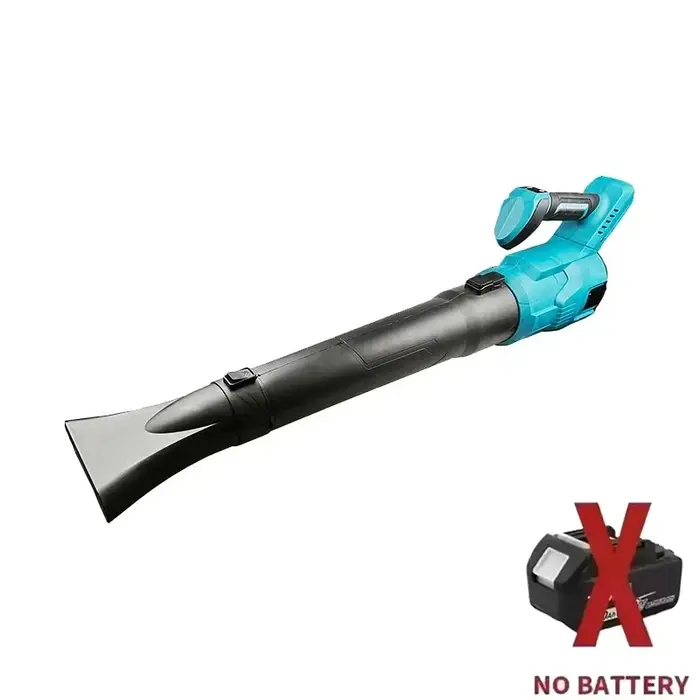 Souffleur à feuilles électrique haute puissance 25000 tr/min pour le nettoyage de la poussière et de la neige, compatible avec les batteries 18V-20V.