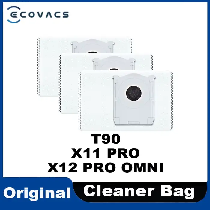 Sac à poussière d'origine Ecovacs pour aspirateur DEEBOT X11 PRO/T90/X12 PRO OMNI