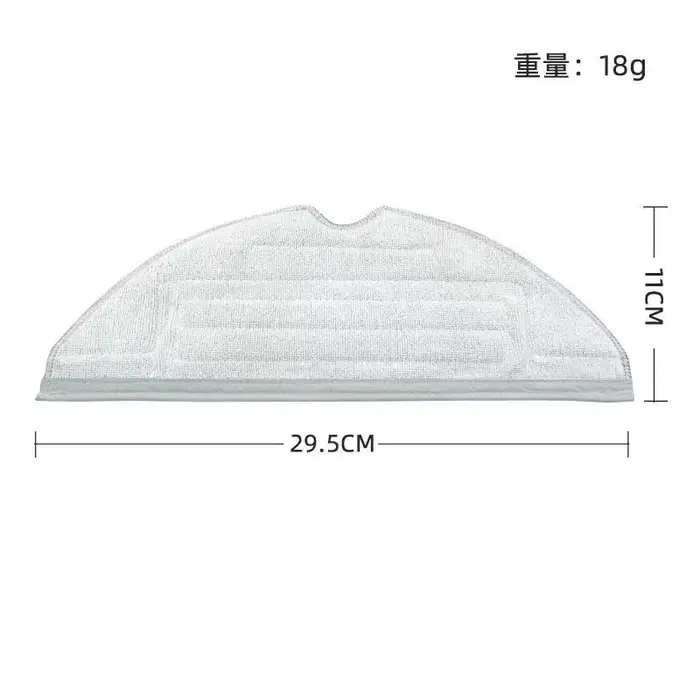 Brosse latérale principale, vadrouille, filtre Hepa, sac à poussière, brosse roulante de nettoyage R