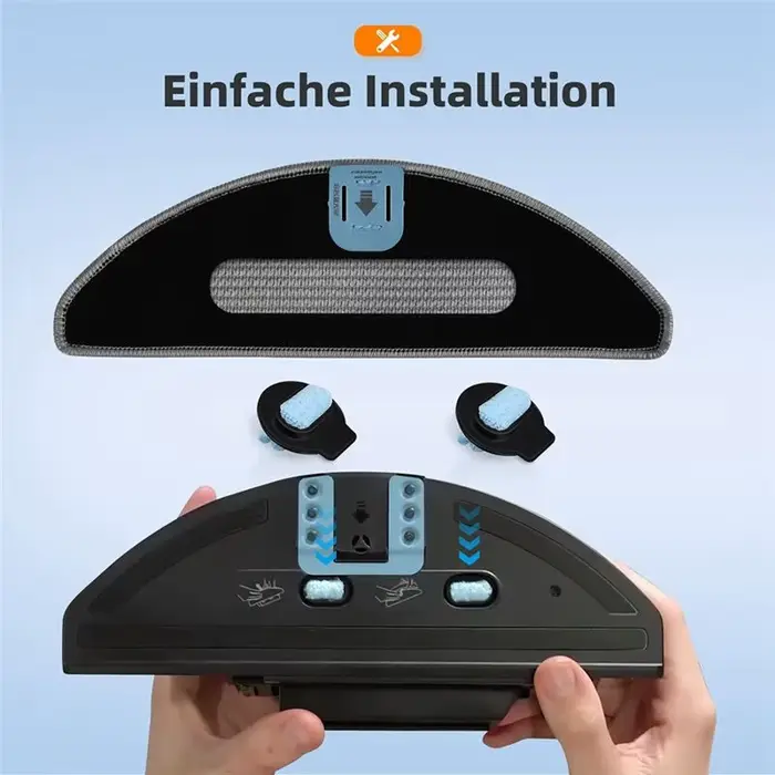Serpillère lavable pour robot aspirateur ABIY compatible avec Irobot Roomba Combo I8+ / I8