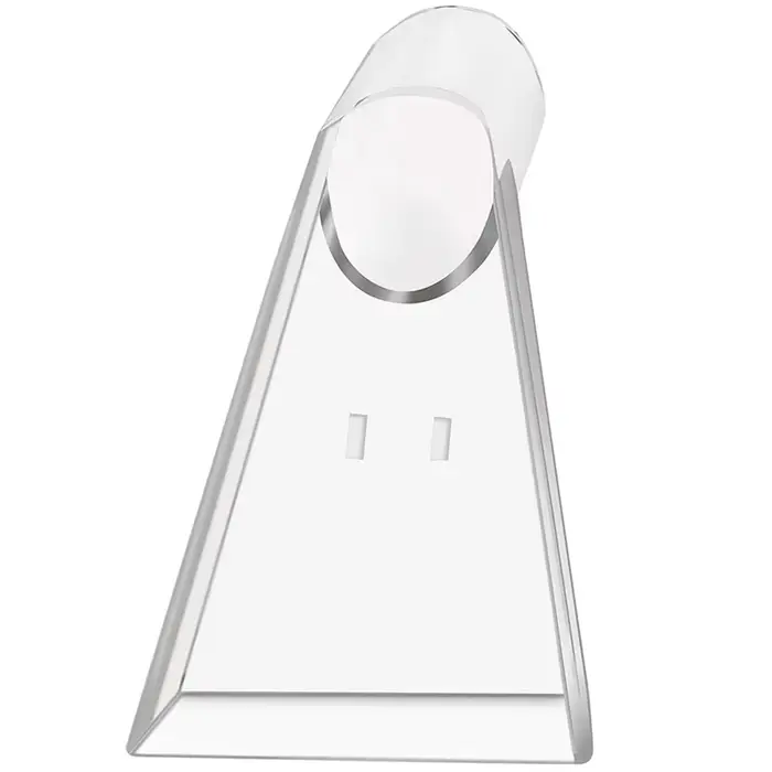 Grande tête transparente pour les détails de voiture, outil flacon, aspirateur, baguette, portable, 