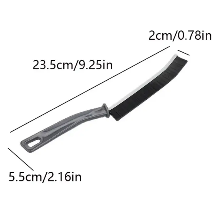Brosse de nettoyage à poils rigides pour joints étroits