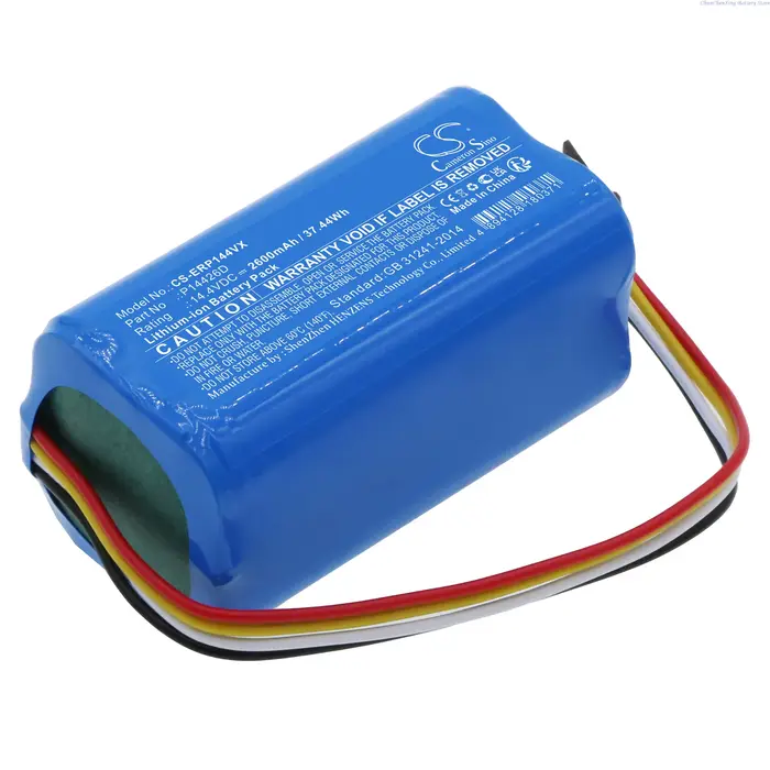 Batterie d'aspirateur 14.4V 2600mAh P14426D pour aspirateur Robot Eureka Groove + outil