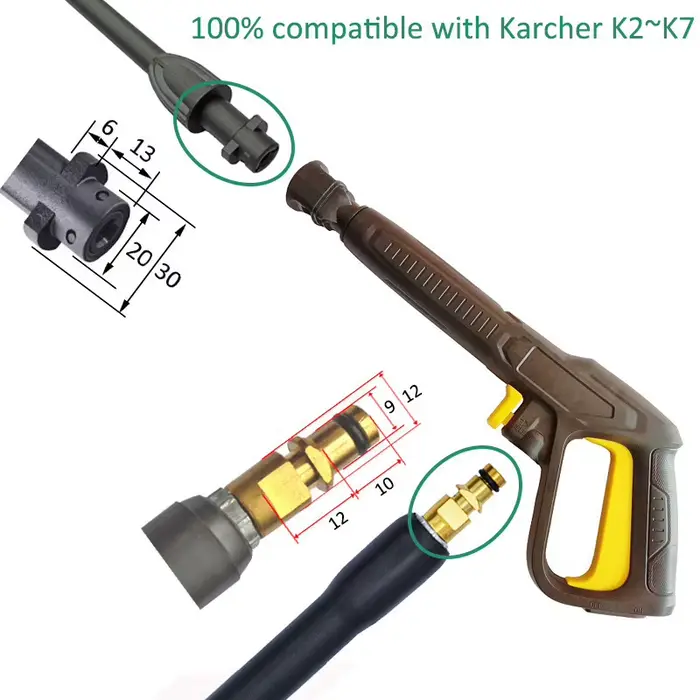 Pistolet de lavage de voiture