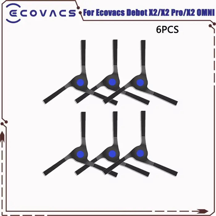 Accessoires pour aspirateur Robot Ecovacs Deebot X2 omni / X2 Pro / X2, rouleau, brosse latérale pri