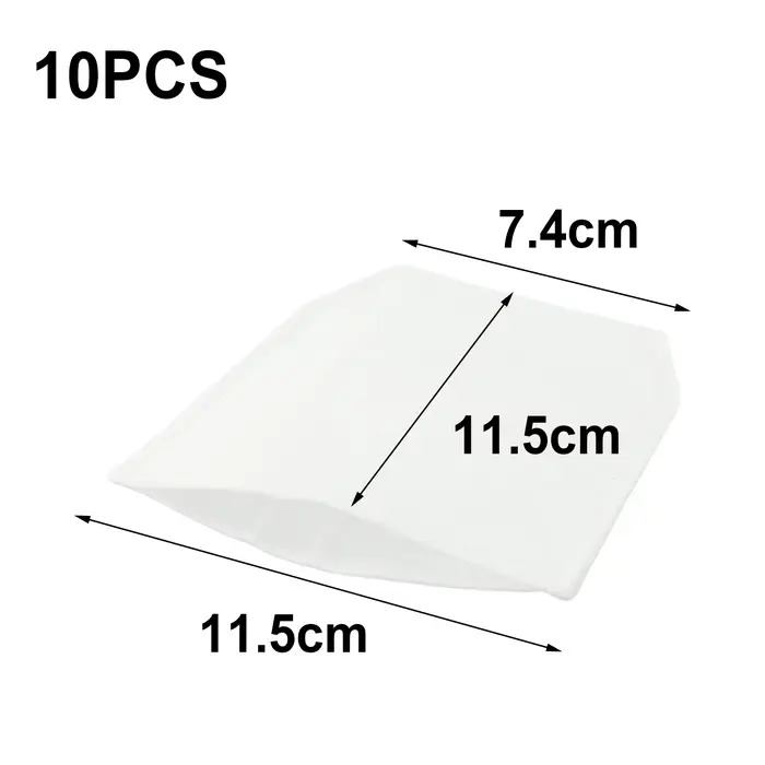 Sacs de filtres en tissu pour aspirateur domestique Makita CL106 CL183 DCL180 CL060