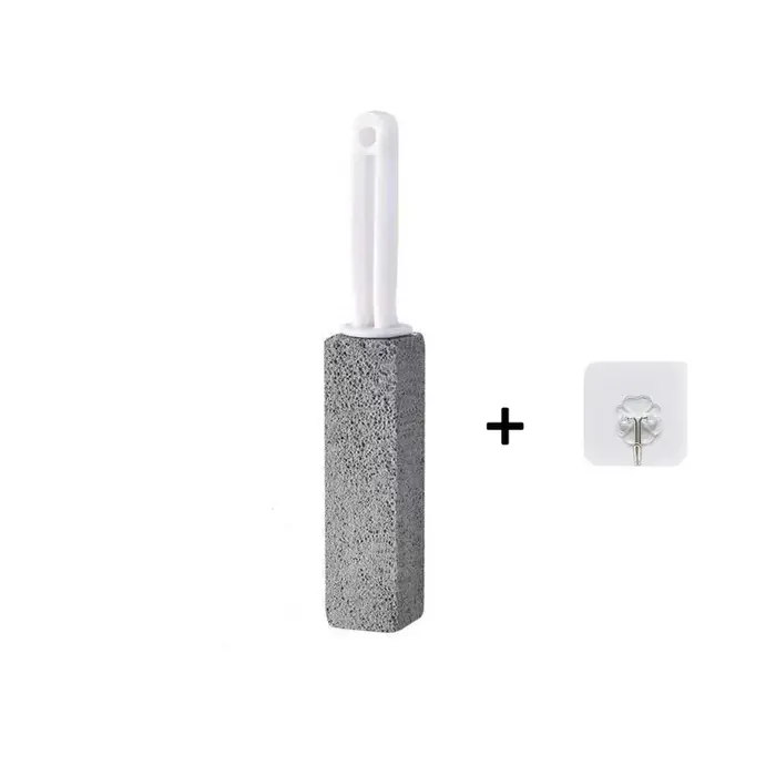 Pierre ponce naturelle pour nettoyeur de toilettes, brosse de toilette, brosse de nettoyage de salle