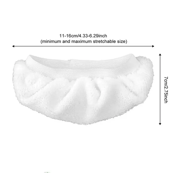10 tampons réutilisables pour nettoyeur vapeur