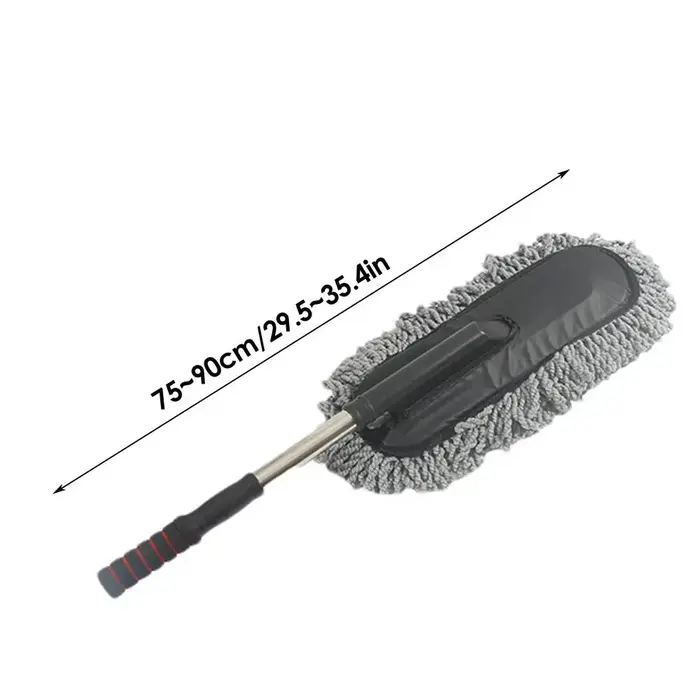Brosse de lavage de voiture en microfibre, balai de lavage de voiture, manche extensible, nettoyeur 