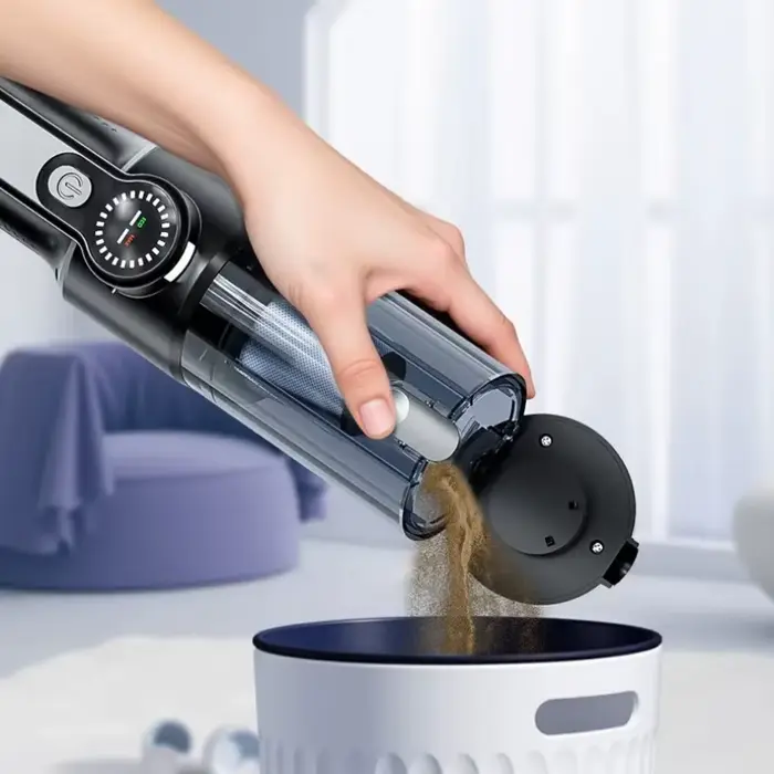 Aspirateur de voiture sans fil à un bouton