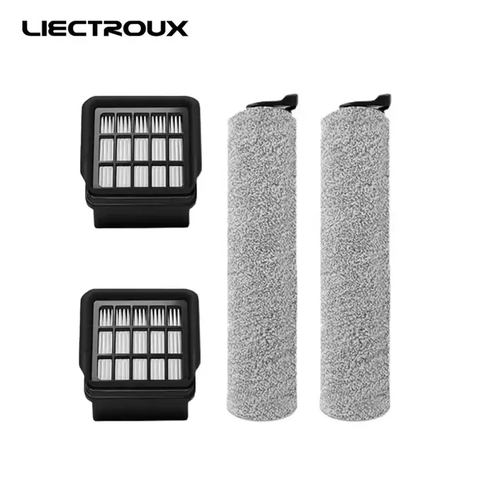 (Pour Liectroux i7pro) lave-sol sec et humide sans fil aspirateur à main rouleau brosse filtre Hepa 