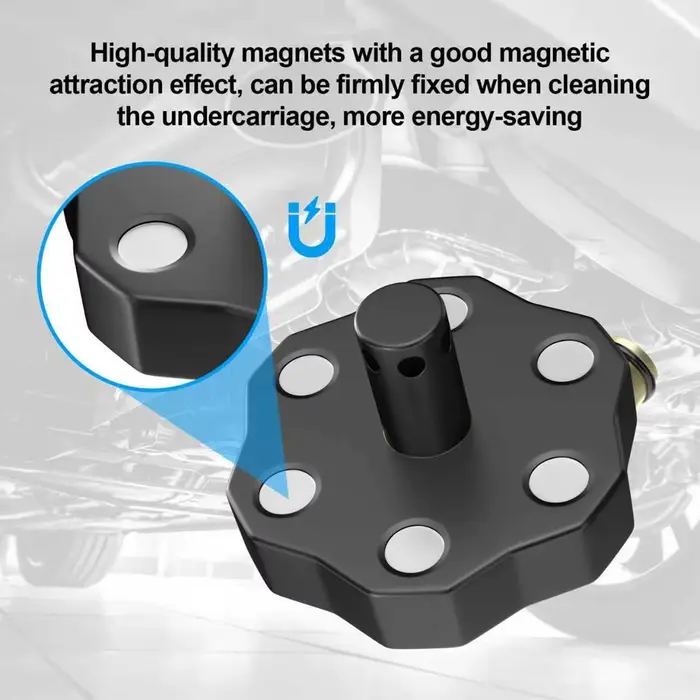 Nettoyeur de châssis avec buse et outils de rinçage magnétique
