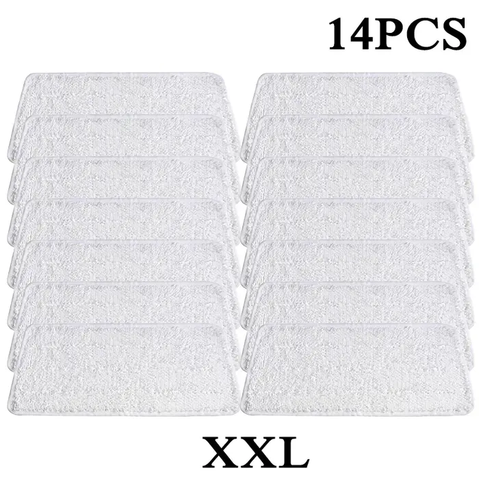 Tampons de nettoyage en profondeur réutilisables de remplacement lavables pour Vileda Steam XXL/PlusXXL