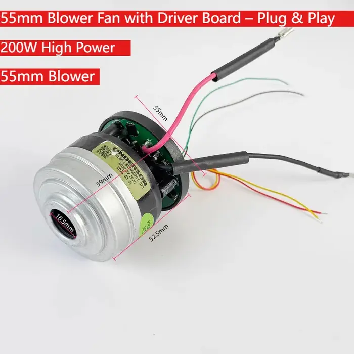 Moteur d'aspirateur sans balais DC 21