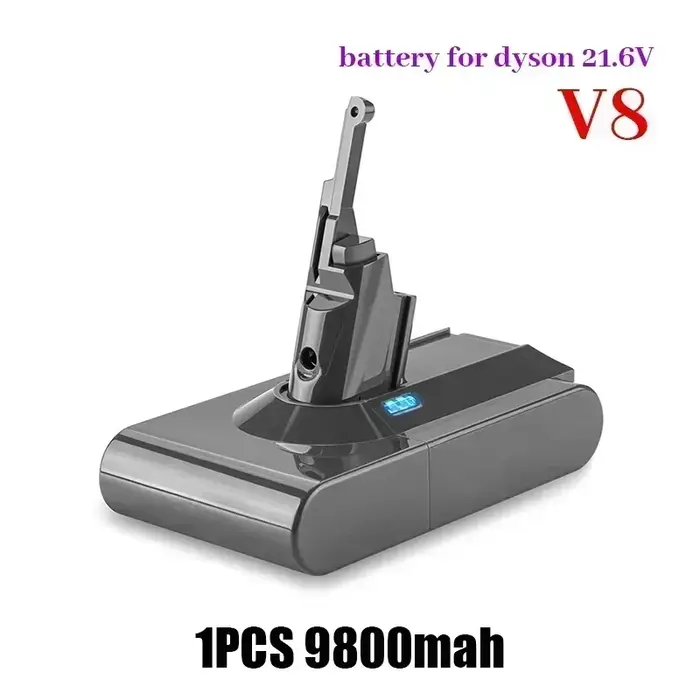 100% nouveau pour Dyson V8 21.6V 12800mAh batterie de remplacement