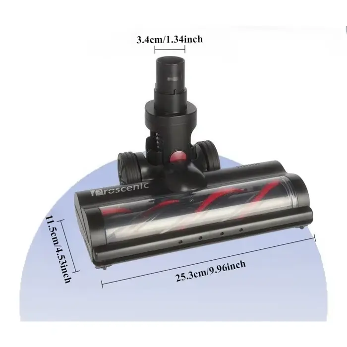 Tête de brosse électrique pour aspirateur Proscenic P11 P10 - Grande