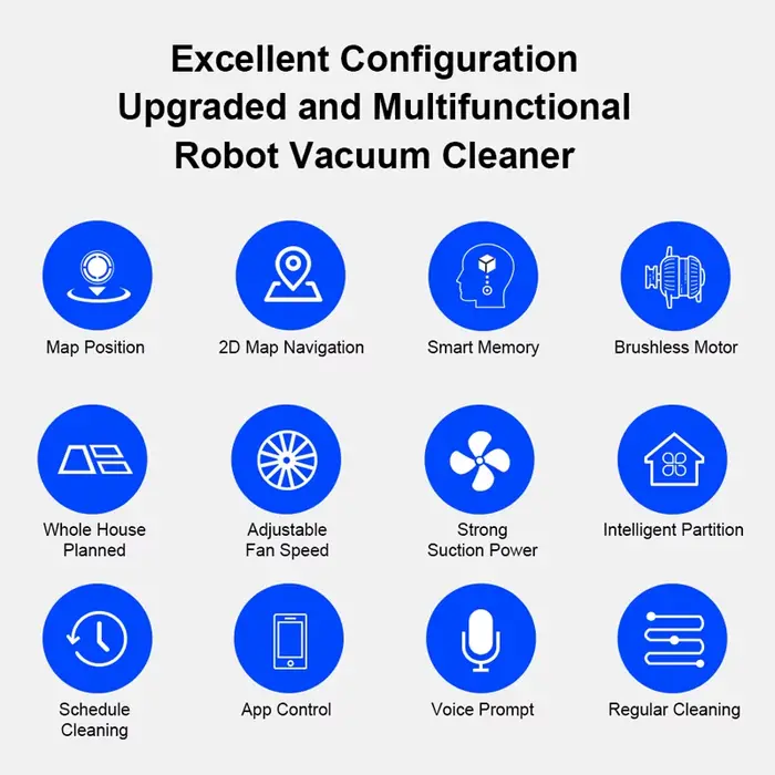 LIECTROUX M7S PRO Aspirateur Robot